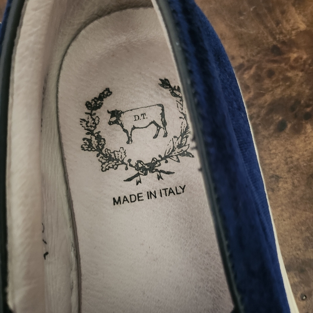 Del Toro Giraffe Embroidery Slip On Sneakers size 5 - Picture 3 of 5